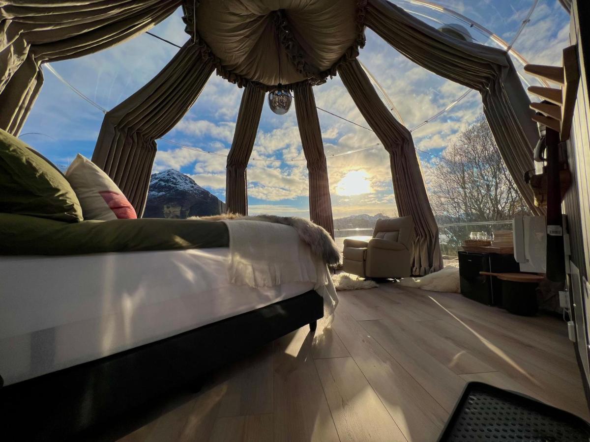 Lofoten Glampingdome Myrland Zewnętrze zdjęcie