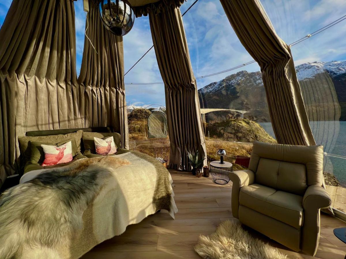 Lofoten Glampingdome Myrland Zewnętrze zdjęcie