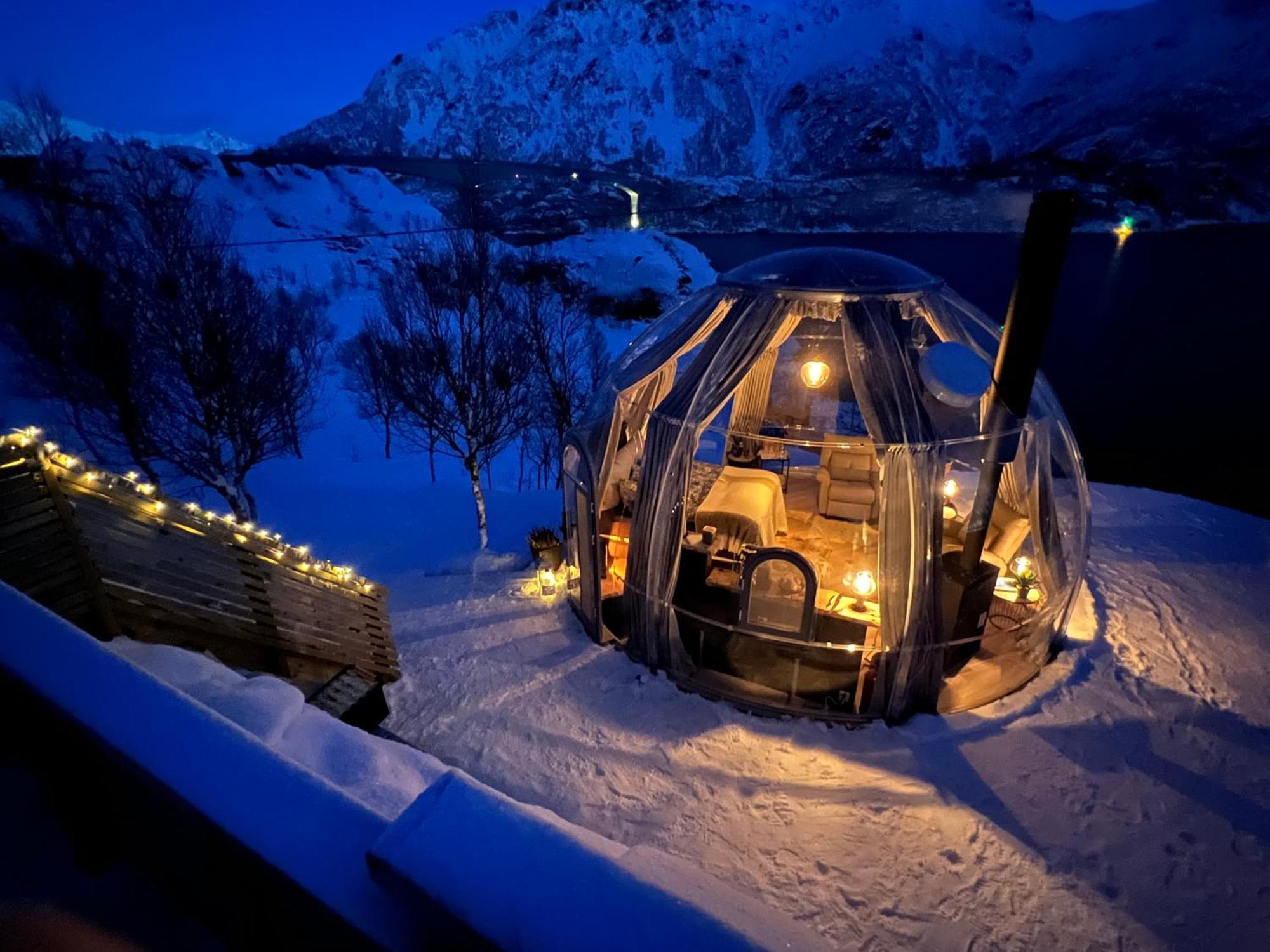 Lofoten Glampingdome Myrland Zewnętrze zdjęcie