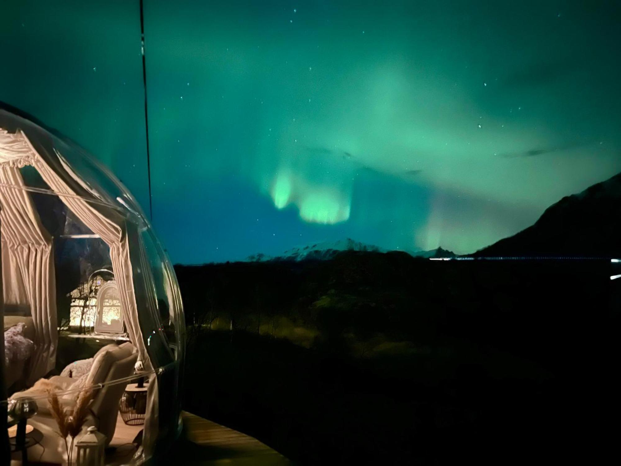 Lofoten Glampingdome Myrland Zewnętrze zdjęcie