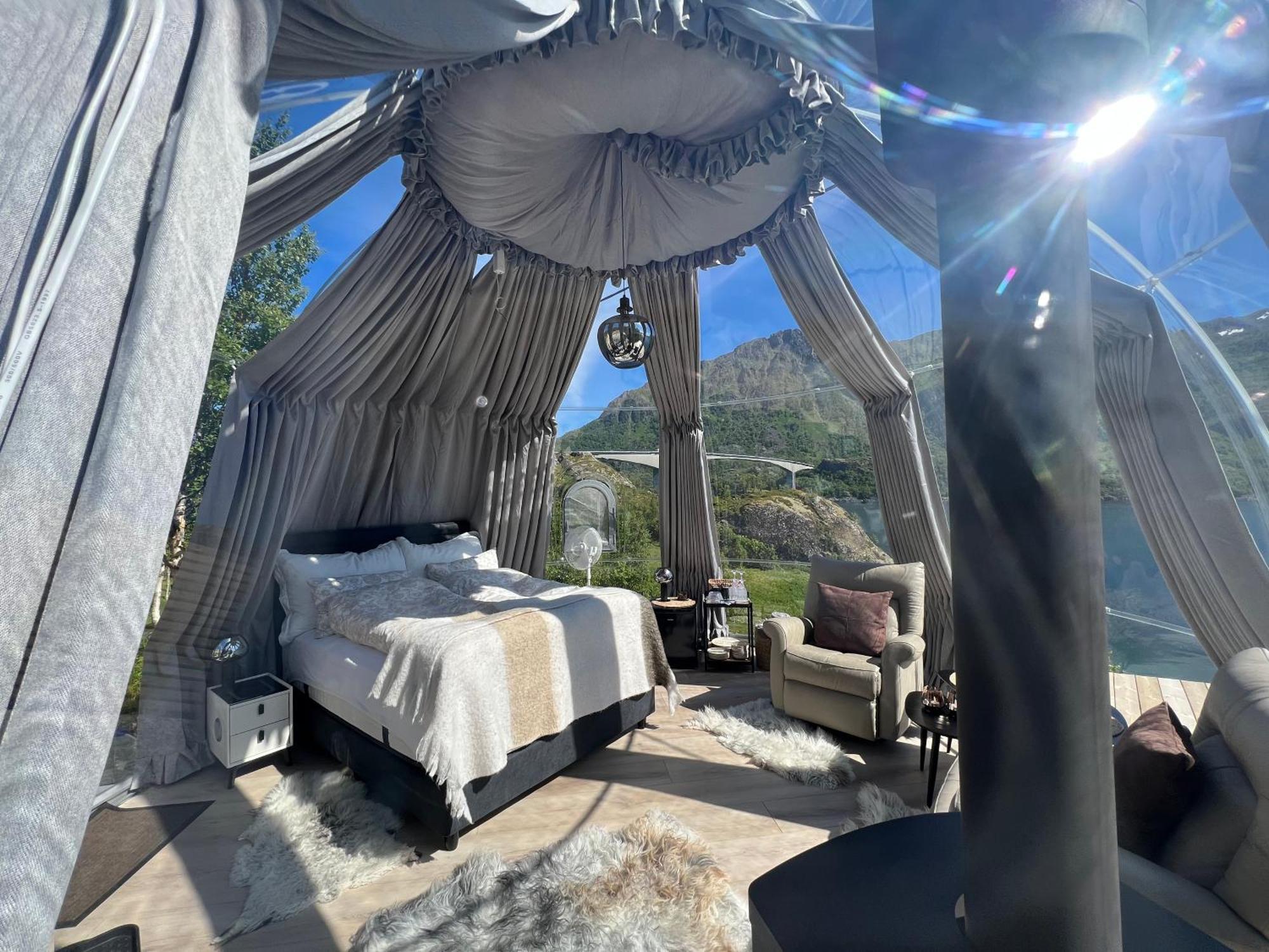 Lofoten Glampingdome Myrland Zewnętrze zdjęcie