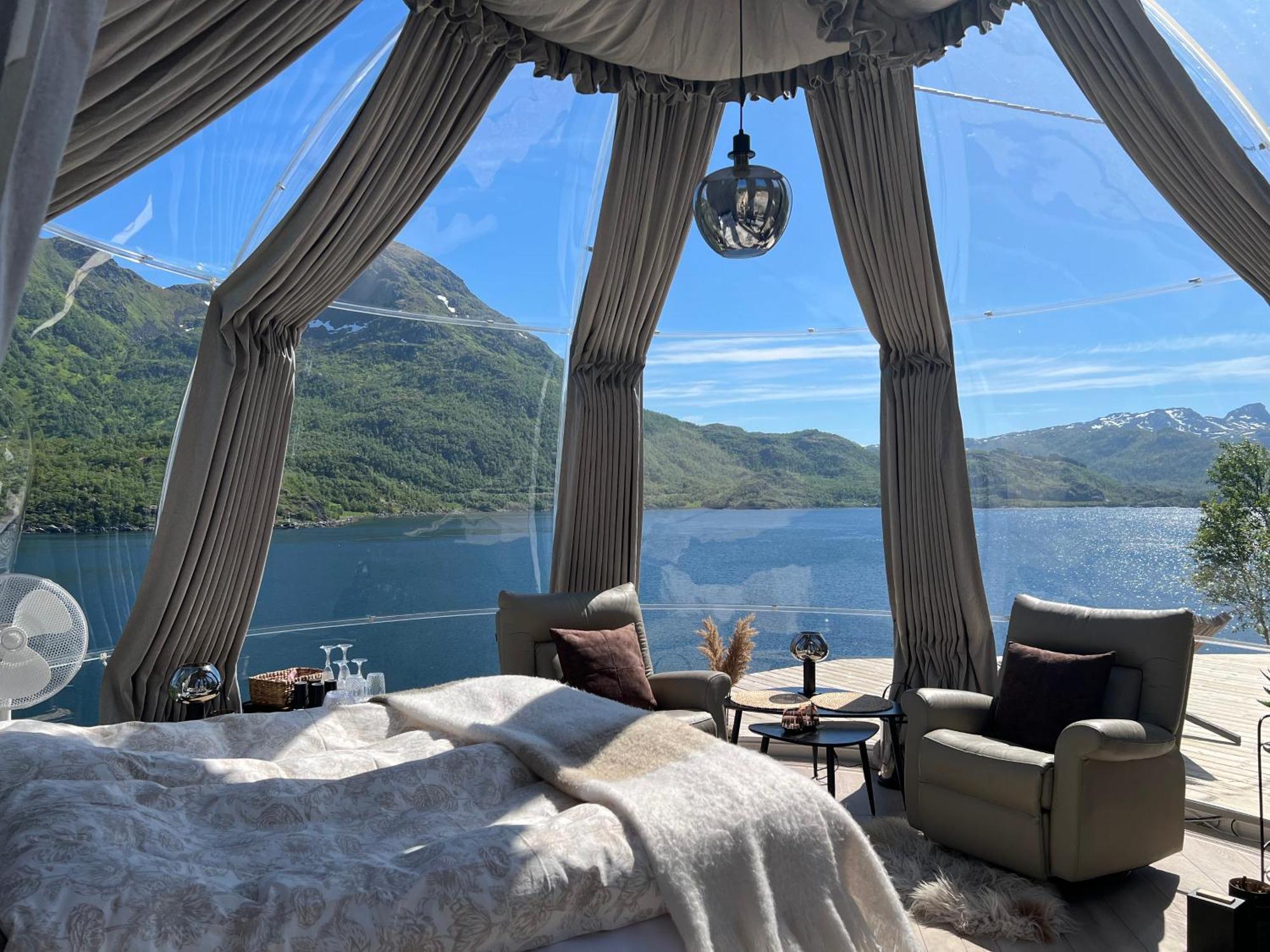 Lofoten Glampingdome Myrland Zewnętrze zdjęcie